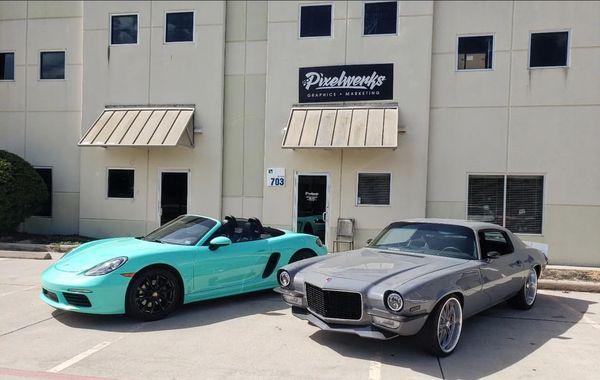 Euro or American Muscle? At Pixelwerks, we do it all. Call us today for a free quote!