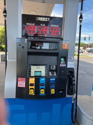 $55 to fill up a Hyundai Kona