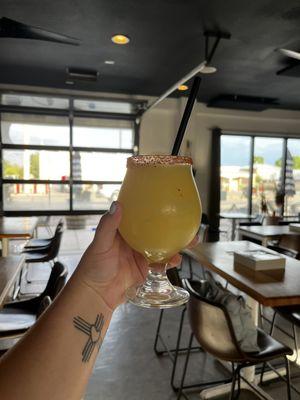 Pineapple frozen margarita