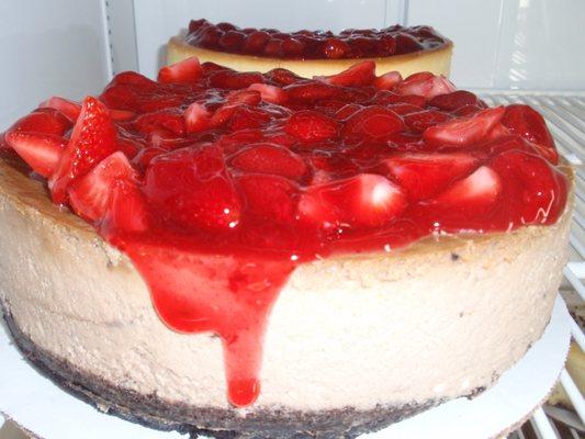 Chocolate Strawberry Cheesecake