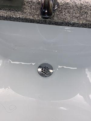 Sink did not drain