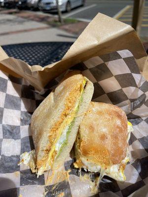 Santa Fe Breakfast Sandwich