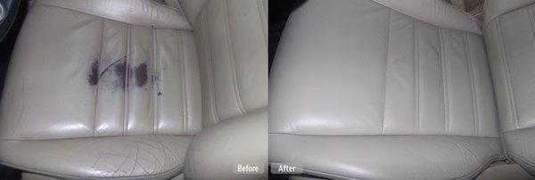 leather truck seat repair