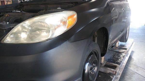 2005 Toyota Matrix XR repair & painting 04