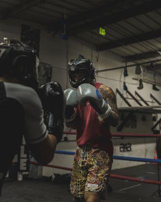 Boxing session