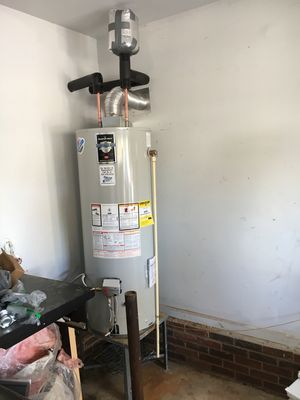 Another Direct Vent Water Heater Installation