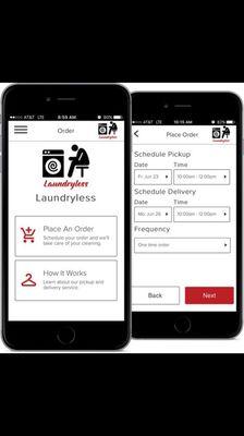 On Demand  Wash and Fold Service #mobileApp