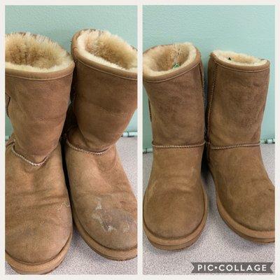 Before and after uggs