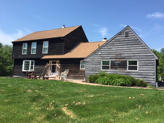 Exterior Cedar Siding - Before