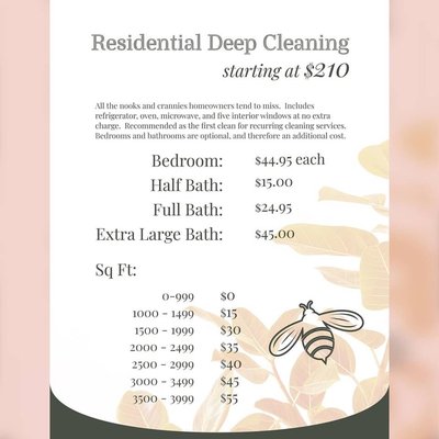 Residential Deep Cleaning