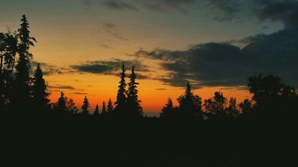 Sunset at the range