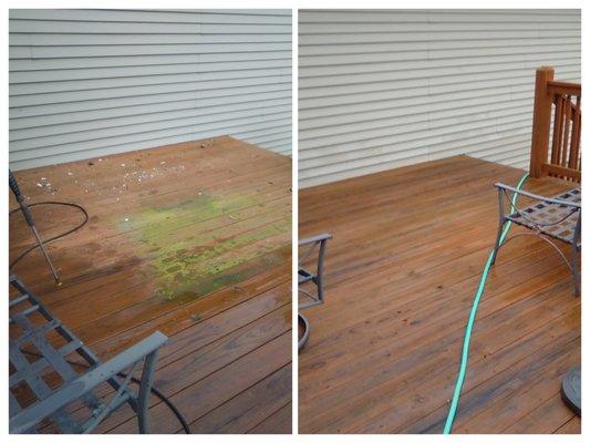 Deck Cleaning