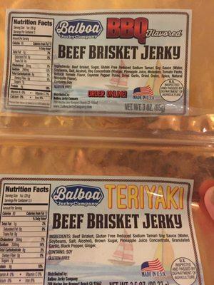 Natural ingredients. Delicious tender jerky no chemicals.