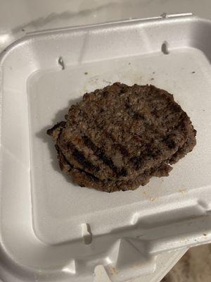 Hamburger patties