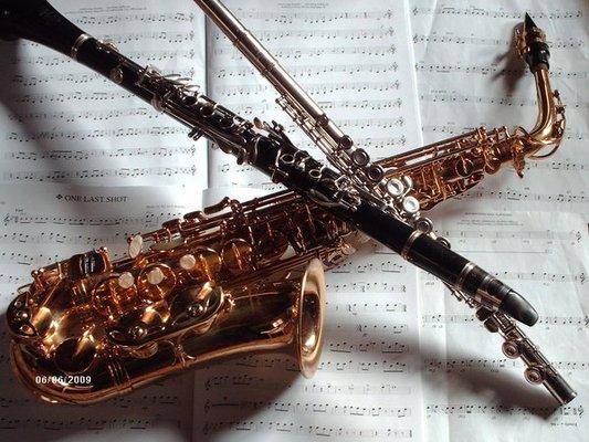 Sax, Flute, and Clarinet Lessons