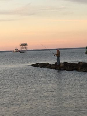 Fishing the Jetty