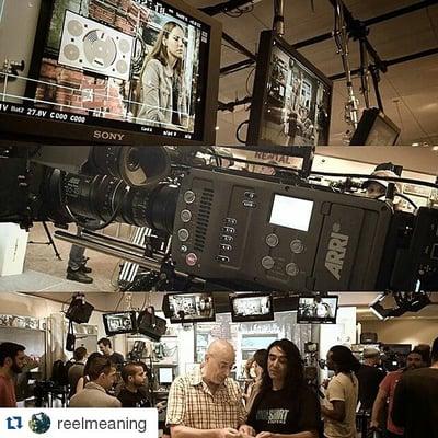 Thanks to everyone who stopped by yesterday to say hi to the @arrichannel #ALEXAmini & #AMIRA in LA!