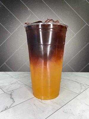 Passion fruit loaded tea