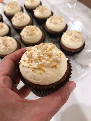 Gingerbread cupcakes