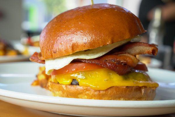 Breakfast Burger. Now Open for Brunch Every Sunday!