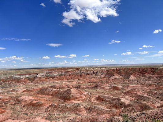 The Painted Desert- in the Petrified National Forest