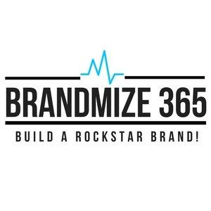 This is Brandmize 365's logo. We build rockstar brands and help small/medium size business build a loyal audience.