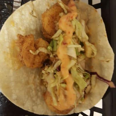 Kurbside shrimp taco