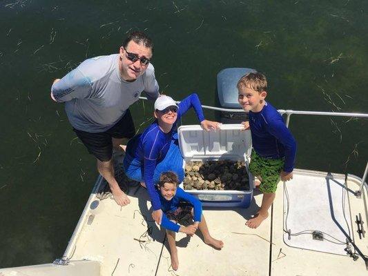 Scalloping Charters July 1st - Sept 24th