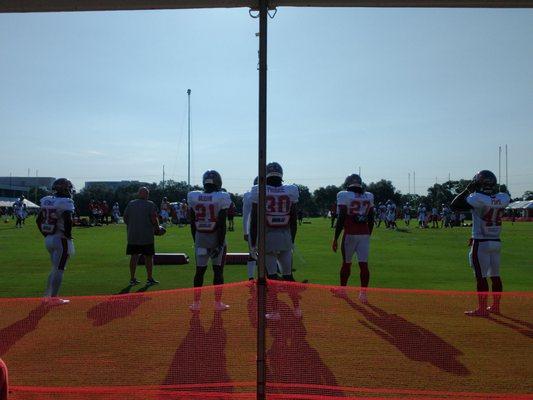 BUCS training camp