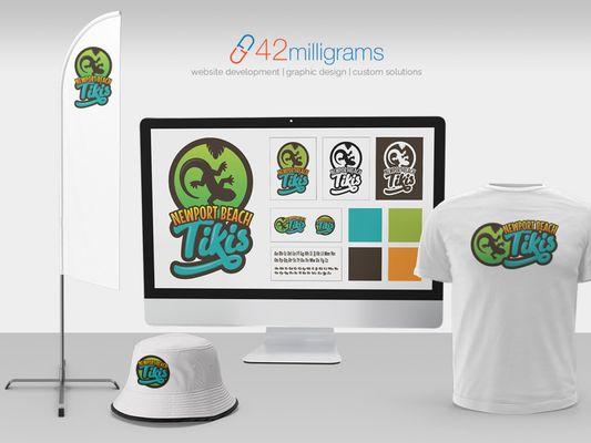 Portfolio - Cruisin' Tikis Newport Beach Logo Design