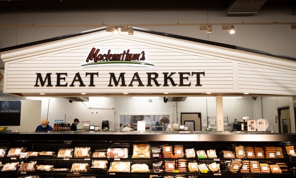 Our famous Mackenthun's Meat Market since 1917