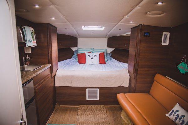 Fully equipped cabin