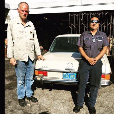 Doug and Pancho standing by their great work to this 250.