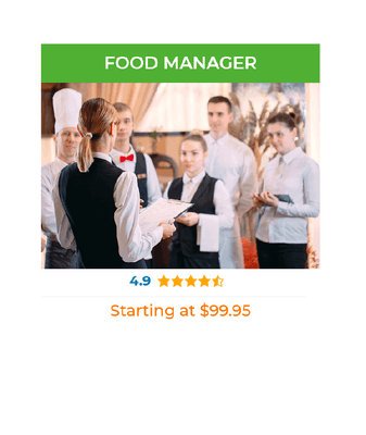 Online ServSafe Food Manager Certification Training