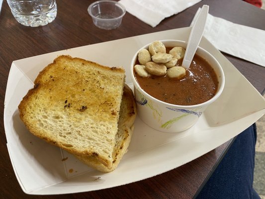 Grilled cheese and Tomato Bisque