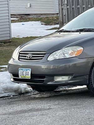 Landlord said "I don't know whose car that is".  It's still sitting here dayS later.