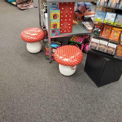 Nice mushroom stool.