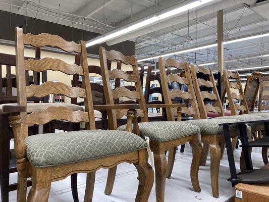 We bought these chairs which were listed at $13.99 for $11.25 each with the senior discount!