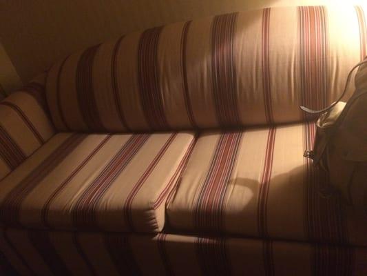 Broken couch in our room