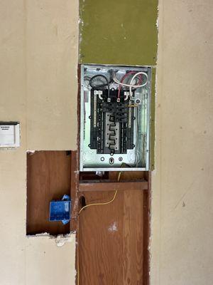 Electrical panel upgrade by our electrical services-Coastline Electrician Network.