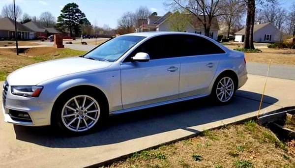 The 2014 Audi a4 that we took here about a year and half ago.