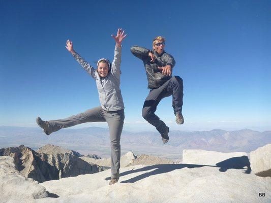 Even a lender pro has to get out and have fun!  I love backpacking and camping.  My wife, Coco, and I at the summit of Mt Whitney.