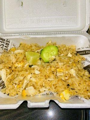 Crab fried rice