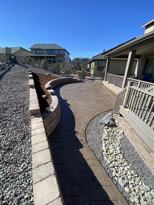 Stamped Concrete Patio