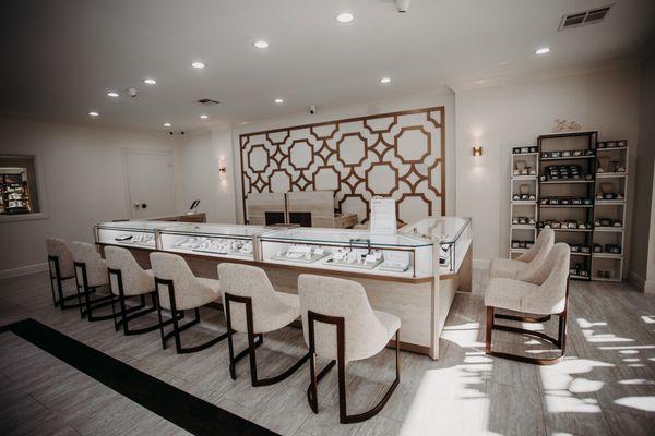 Lee Ann's Fine Jewelry Bridal Area