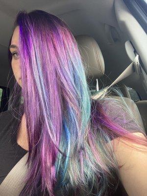 Mermaid hair!!