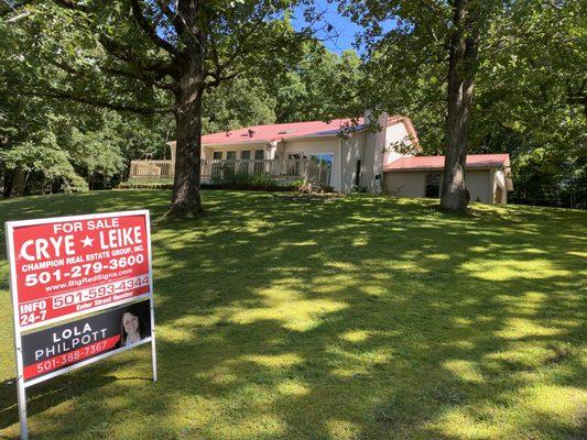 This home includes 9 acres inside the city limits!