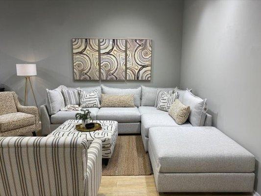 5-piece sectional, so many options!