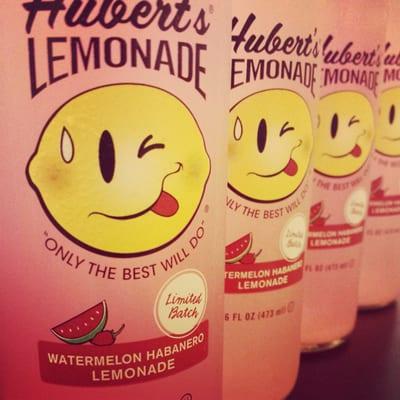 Hubert's Watermelon Habanero Lemonade. Goes great with some Tito's vodka!