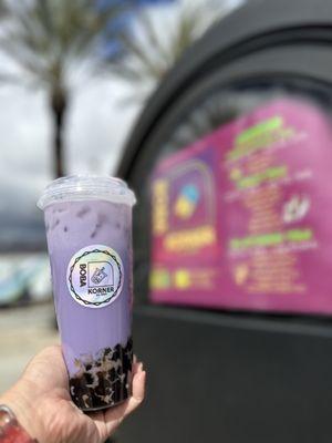 Taro milk tea